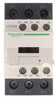 LC1D38V7, Schneider Electric 3 Pole Contactor - 38 A, 400 V ac Coil, TeSys D, 3NO, 18.5 kW, Контактор