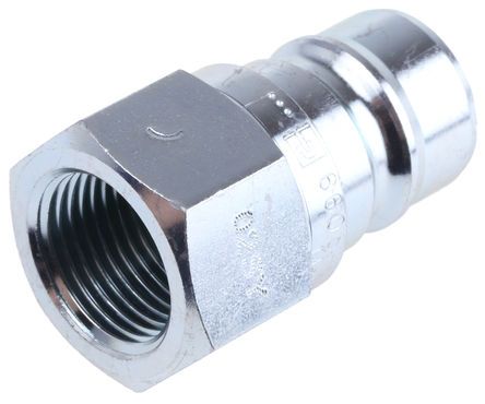 Parker Steel Male Hydraulic Quick Connect Coupling 6605-6-6 3/8 in, Муфта