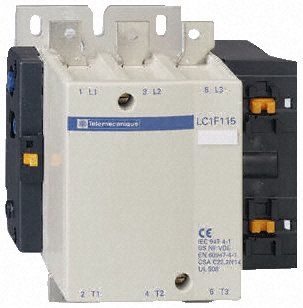 LC1F225, Schneider Electric 3 Pole Contactor - 225 A TeSys F, 3NO, 110 kW, Контактор