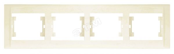 Defne Рамка 4 поста бежевая