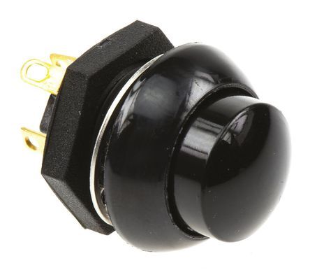 P9-213122, Otto Double Pole Double Throw (DPDT) Momentary Push Button Switch, Panel Mount, 28V dc, Кнопочный переключатель