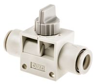 VHK2-10F-10F, SMC Rotary Knob 2/2 Pneumatic Manual Control Valve VHK Series, Клапан