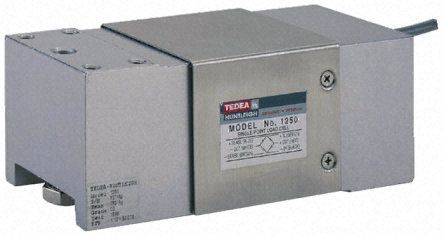 1250-1000-F000-RS, Tedea Huntleigh Compression Load Cell 1000kg, 15V dc, IP65