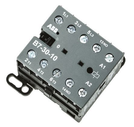 GJL1311001R0101, ABB 3 Pole Contactor - 9 A, 24 V ac Coil, B Range, 3NO, 5.5 kW, Контактор