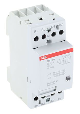 GHE3291202R0006, ABB 4 Pole Contactor - 24 A, 230 V ac Coil, System M Pro, 4NC, 4 kW, Контактор