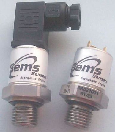 3100B1600S2TE000, Gems Sensors Pressure Sensor for Various Media , 1600bar Max Pressure Reading Analogue, Датчик давления