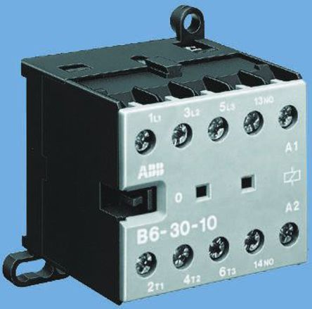 GJL1313001R8011 - BC7-30-01-1.4-81, ABB 3 Pole Contactor - 9 A, 24 V dc Coil, B Range, 3NO, 5.5 kW, Контактор