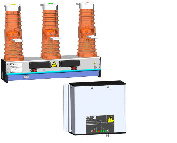 Выключатель вакуумный Optimat BB-10-20/1000-У2-460 с блоком управления Optimat BU-41-У2