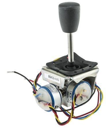 400-123, APEM, 2 Way Potentiometer Joystick Conical, Dual Axis Potentiometric, IP65 Rated, Джойстик-переключатель