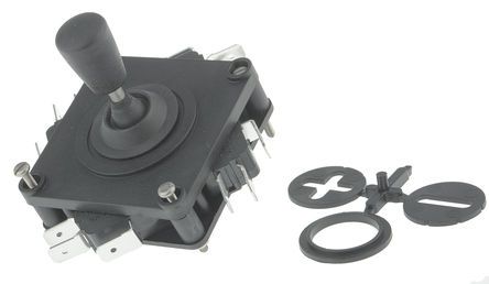 2V1-7F-11-87, APEM, 2 Way Joystick Switch IP65 Rated, 250V ac, Джойстик-переключатель