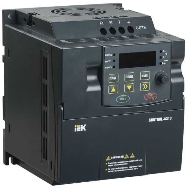 Преобразователь частоты CONTROL-A310 220В, 1Ф 1,5 kW 7A IEK