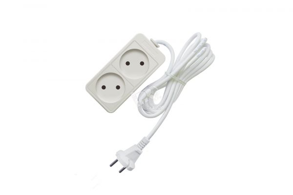 Удлинитель бытовой Союз 2200 Вт 2 гнезда ПВС 5м