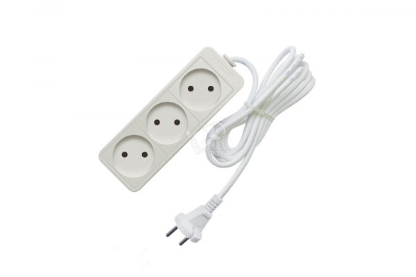 Удлинитель бытовой Союз 2200 Вт 3 гнезда ПВС 7м