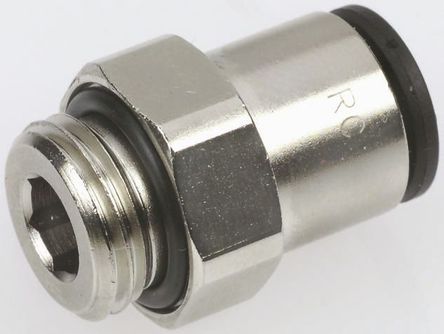 3101 04 55, Legris Threaded-to-Tube Pneumatic Fitting M7 to Push In 4 mm, LF3000 Series, 20 bar, Переходник