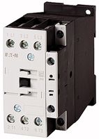 277134 & DILM25-10(400V50HZ,440V60HZ), Eaton 3 Pole Contactor - 25 A, 400 V ac Coil, xStart, 3NO, 11 kW, Контактор