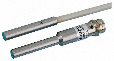 IFRM 04P 15A3 S35L, Baumer M8 x 1 Inductive Sensor - Barrel, PNP-NO Output, 1 mm Detection, IP67, M8 - 3 Pin Terminal, Индуктивный датчик приближения