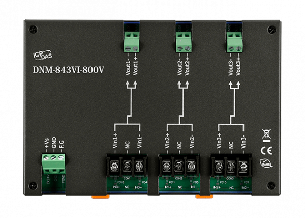 Преобразователь DNM-843VI-800V CR