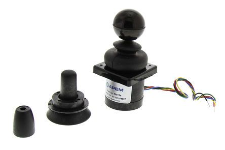 9SA10SC-22-46, APEM, 2 Way Joystick Switch Passive, IP65 Rated, Джойстик-переключатель