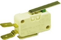 D413-V3LD, ZF SPDT-NO/NC Short Lever Microswitch, 100 mA @ 250 V ac, Микропереключатель