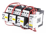 101384 & SDAINLM45(400V50HZ), Eaton 3 Pole Star Delta Contactor - 45 A, 400 V ac Coil, 22 kW, Контактор