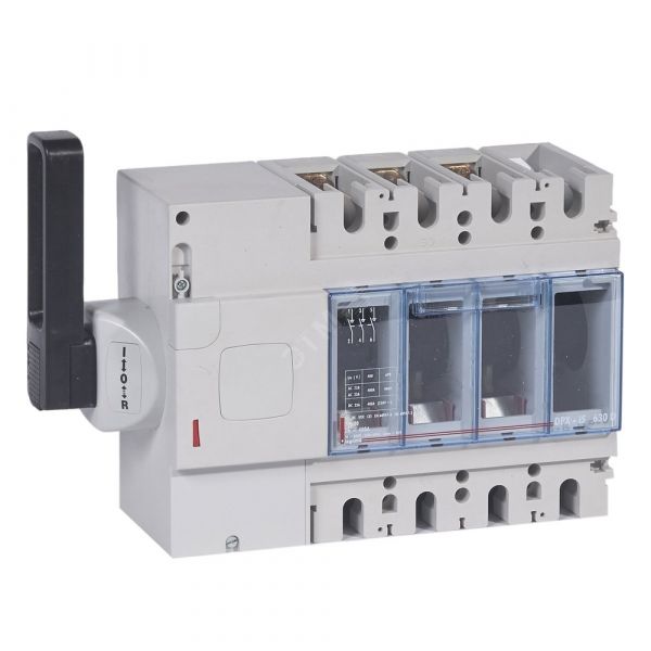 Выключатель нагрузки DPX-IS630 3п 400A боковая левая ручка