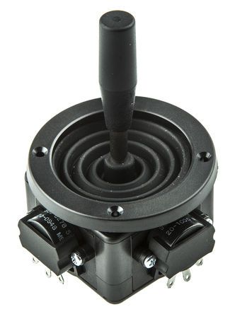 DM11L0A1F, CH Products, 2 Way Potentiometer Joystick Conical, Momentary, Джойстик-переключатель