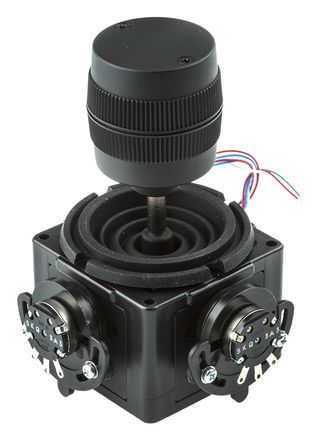 S30L081P-50, CH Products, 3 Way Potentiometer Joystick Castle, Passive, Джойстик-переключатель