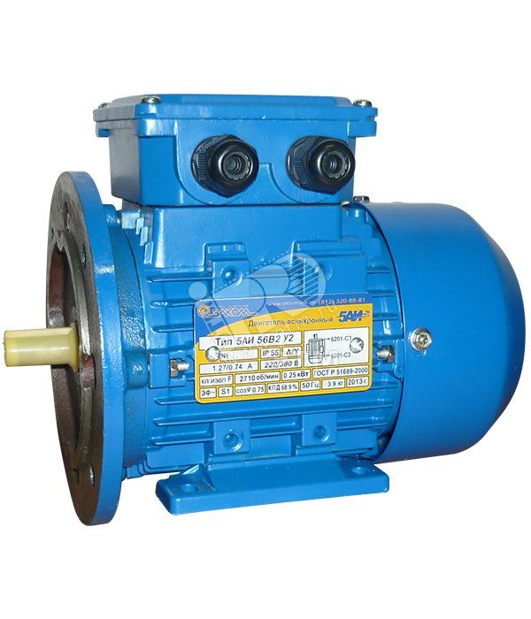 Электродвигатель 5АИ 63 А6 0.18/1000 IM 2081