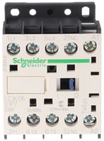 LC1K0601P7, Schneider Electric 3 Pole Contactor - 6 A, 230 V ac Coil, TeSys K, 3NO, 2.2 kW, Контактор