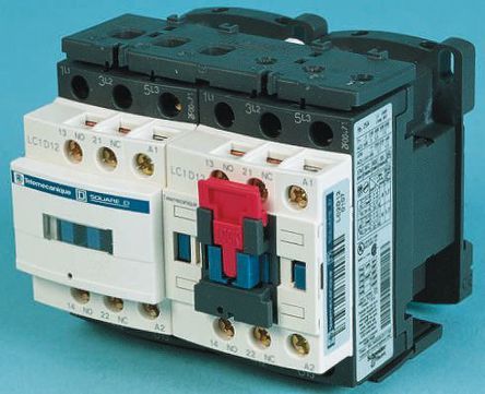 LC2D25B7, Schneider Electric 3 Pole Reversing Contactor - 25 A, 24 V ac Coil, TeSys D, 3NO, 11 kW, Контактор