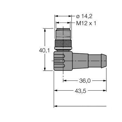 WSSD-4416-5M Кабель Industrial Ethernet/PROFINET, оболочка PUR