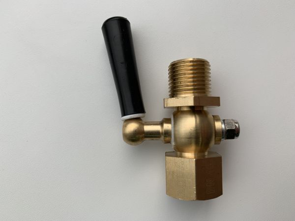 Кран трехходовой для манометра AQUA (G1/2-G1/2) серии 06257015040, Ру-40кгс/см2