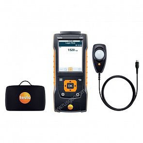 Testo 440. Комплект с люкс-зондом и кейсом