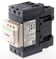 LC1D50AM7, Schneider Electric 3 Pole Contactor - 50 A, 220 V ac Coil, TeSys D, 3NO, 22 kW, Контактор