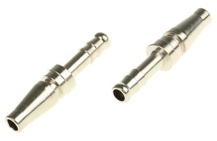 017 HU 06, RS PRO Pneumatic Quick Connect Coupling Brass 6mm Hose Barb, Муфта