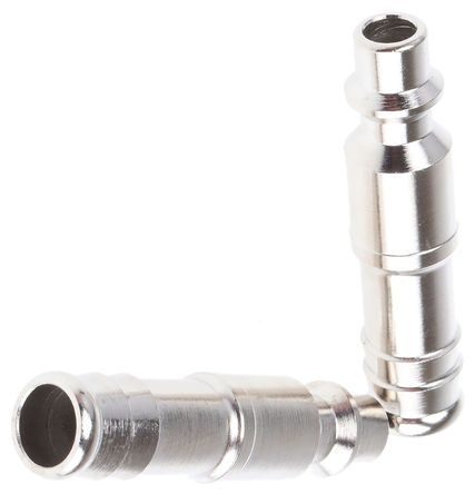 023 HU 10, RS PRO Pneumatic Quick Connect Coupling Brass 10mm Hose Barb, Муфта