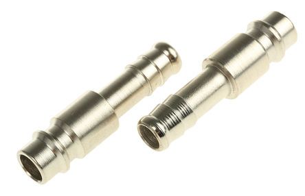 025 HU 08, RS PRO Pneumatic Quick Connect Coupling Steel 8mm Hose Barb, Муфта