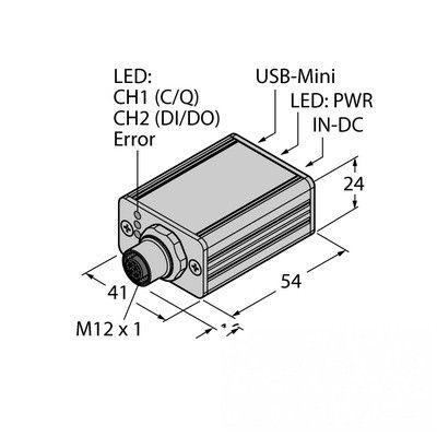 USB-2-IOL-0002 IO-Link мастер 1.1 со встроенным USB портом