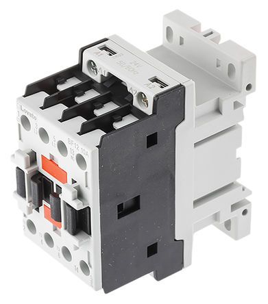 BF1210A024, Lovato 3 Pole Contactor - 12 A, 24 V ac Coil, Orange, 3NO, 5.5 kW, Контактор