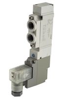 SY5120-5DZ-01F-Q, SMC 5/2 Pneumatic Control Valve Solenoid/Pilot G 1/8 SY5000 Series, Клапан