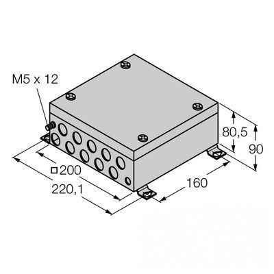 EG-VA2020/BV67-T105 Корпус из нержавеющей стали IP67