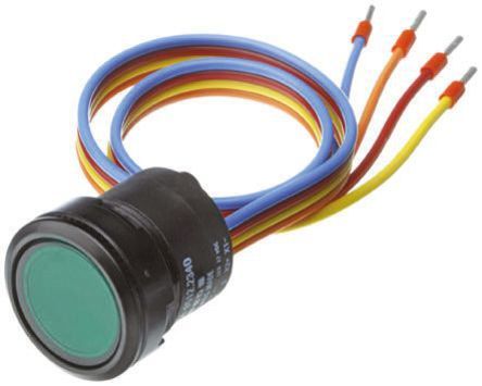 K84-603.3611S, EAO Single Pole Single Throw (SPST) Momentary Push Button Switch, IP67, 22.5 (Dia.)mm, Panel Mount, Кнопочный переключатель