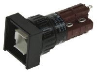 31-152.0252, EAO Illuminated Push Button Switch, IP40, Panel Mount, Momentary for use with Series 31 -25°C +55°C