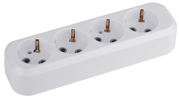 Колодка 4 гнезда, зазeмление 10/40/1400 KX-4e