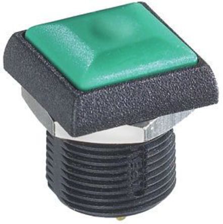 IRC3S432, APEM Single Pole Single Throw (SPST) Momentary Push Button Switch, IP67, 16 (Dia.)mm, Panel Mount, 250V ac, Кнопочный переключатель