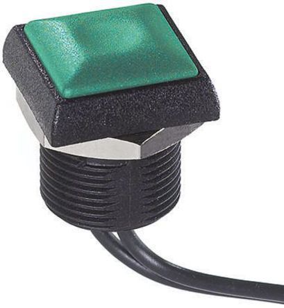 IRC3F432, APEM Single Pole Single Throw (SPST) Momentary Push Button Switch, IP67, 16 (Dia.)mm, Panel Mount, 250V ac, Кнопочный переключатель