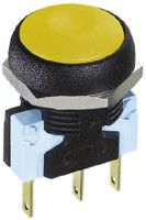 IRR7Z212, APEM Single Pole Double Throw (SPDT) Momentary Push Button Switch, IP67, 16mm, Panel Mount, 250V ac, Кнопочный переключатель