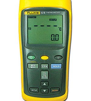 FLUKE 52 II, термометр с термопарой