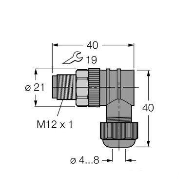 BSV8240-0/9 Заказной разъем