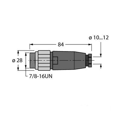 BSV4140-0/13.5 Заказной разъем